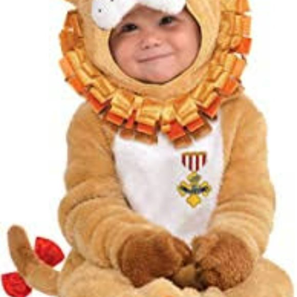 Warner Bros. Costumes The Wizard Of Oz Baby Cowardly Lion Costume Poshmark